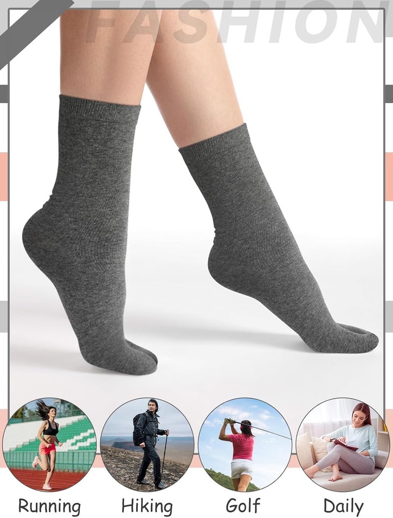 BOARDFEB 6 Pairs Japanese Toes Separated Socks for Men Women Unisex - Image 5